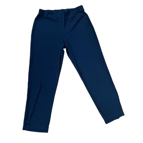 EASYWEAR BY CHICO’S | black elastic waistband pants size 1SHORT or S - Picture 1 of 3